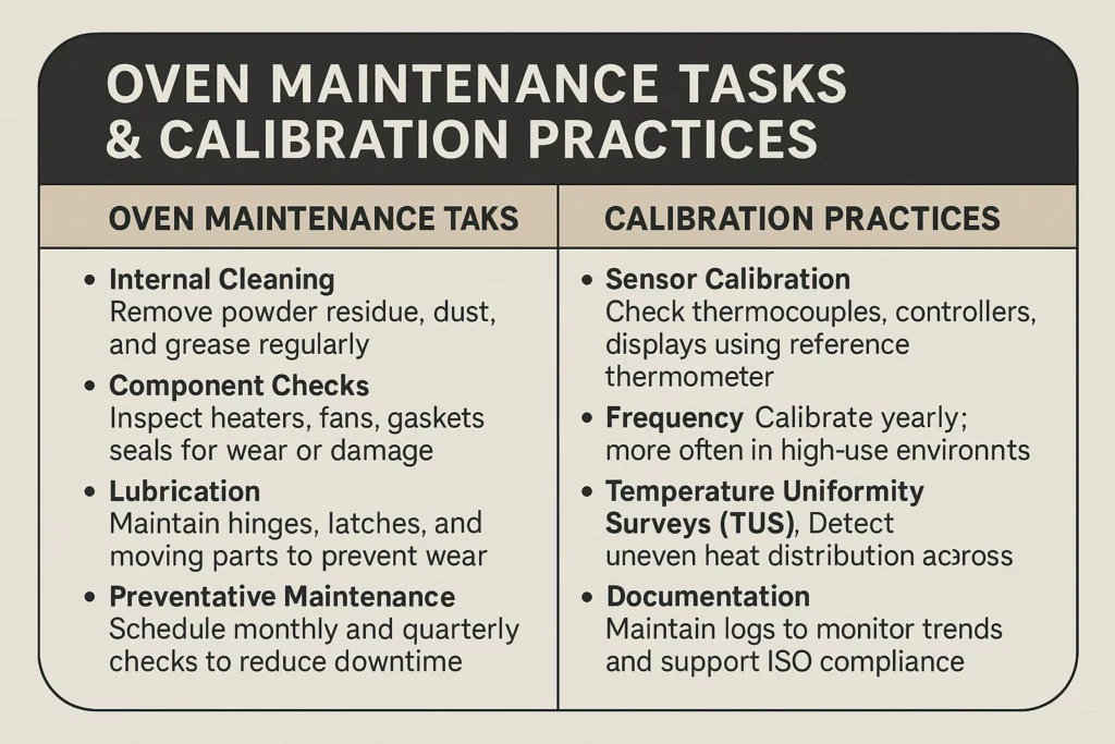 Maintenance and Calibration