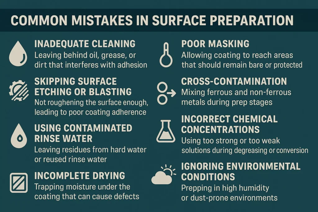 What Are Common Mistakes in Surface Preparation