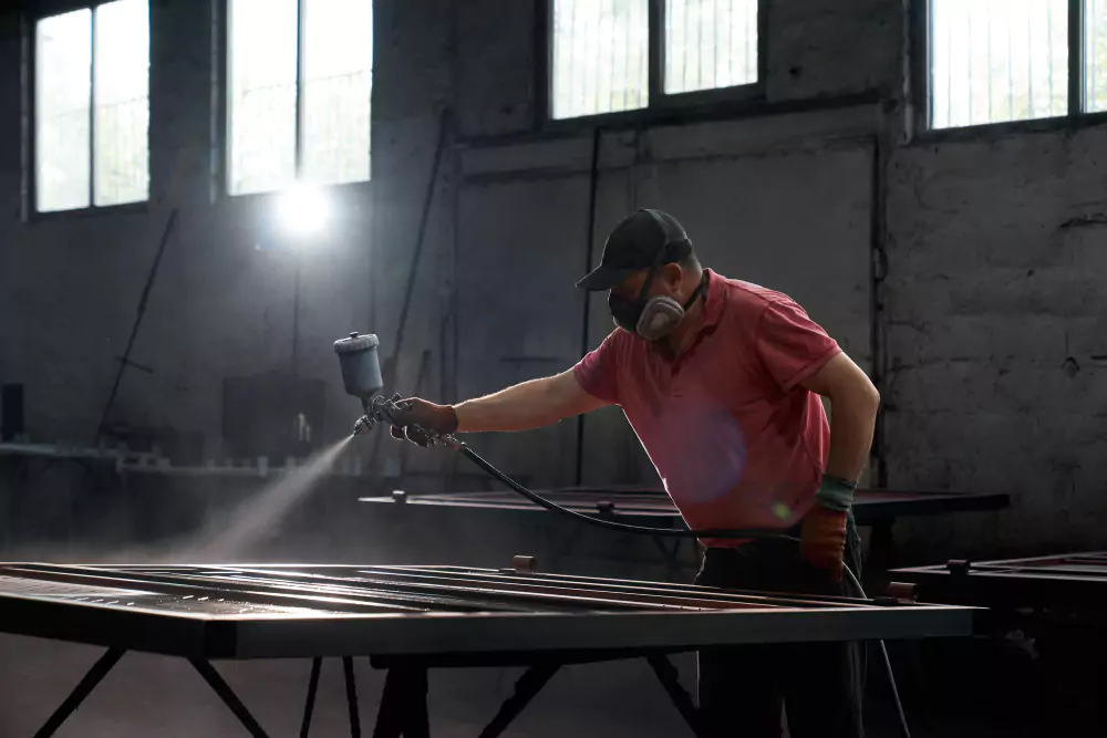 What Does the Powder Coating Process Look Like Visually