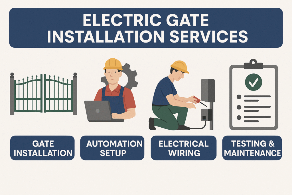 Electric Gates: Types, Installation, Safety and Costs