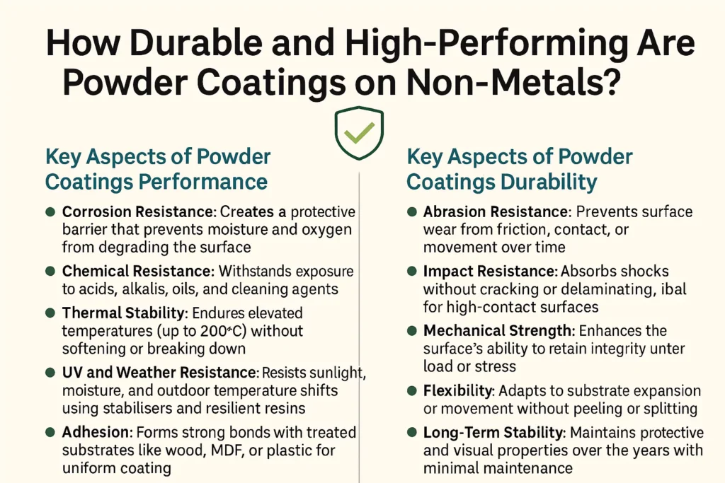 How Durable and High-Performing Are Powder Coatings on Non-Metals