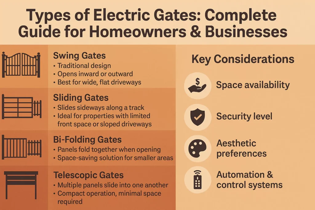 Types of Electric Gates