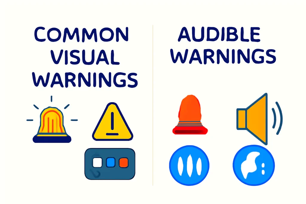 What Are the Visual and Audible Warnings for Electric Gates