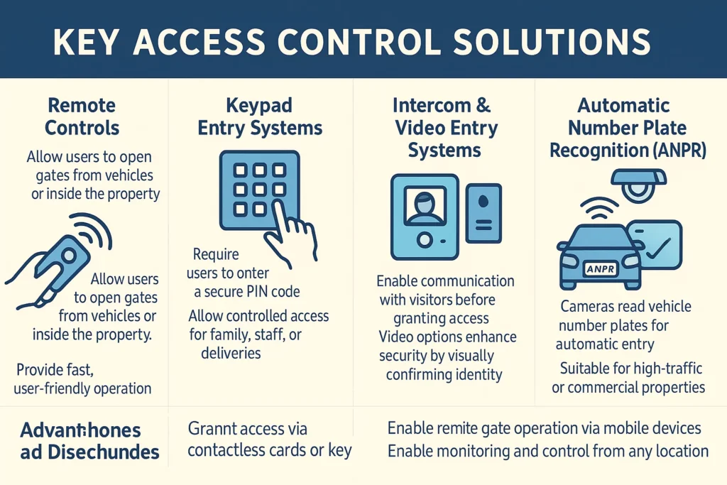 Which Access Control Options Suit Chigwell Properties