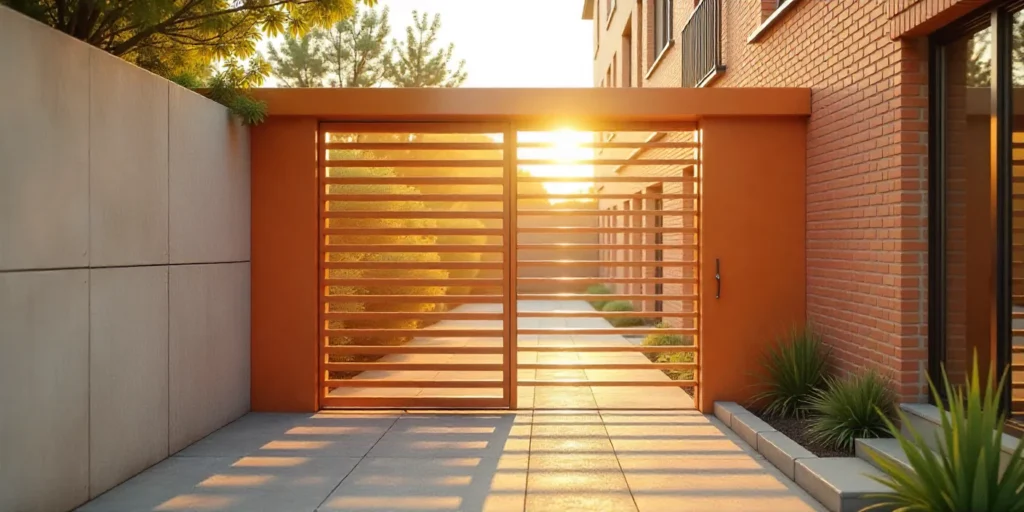 Materials and Finishes for Alleyway Gates