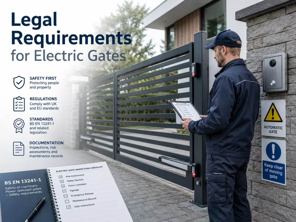 Legal Requirements for Electric Gates
