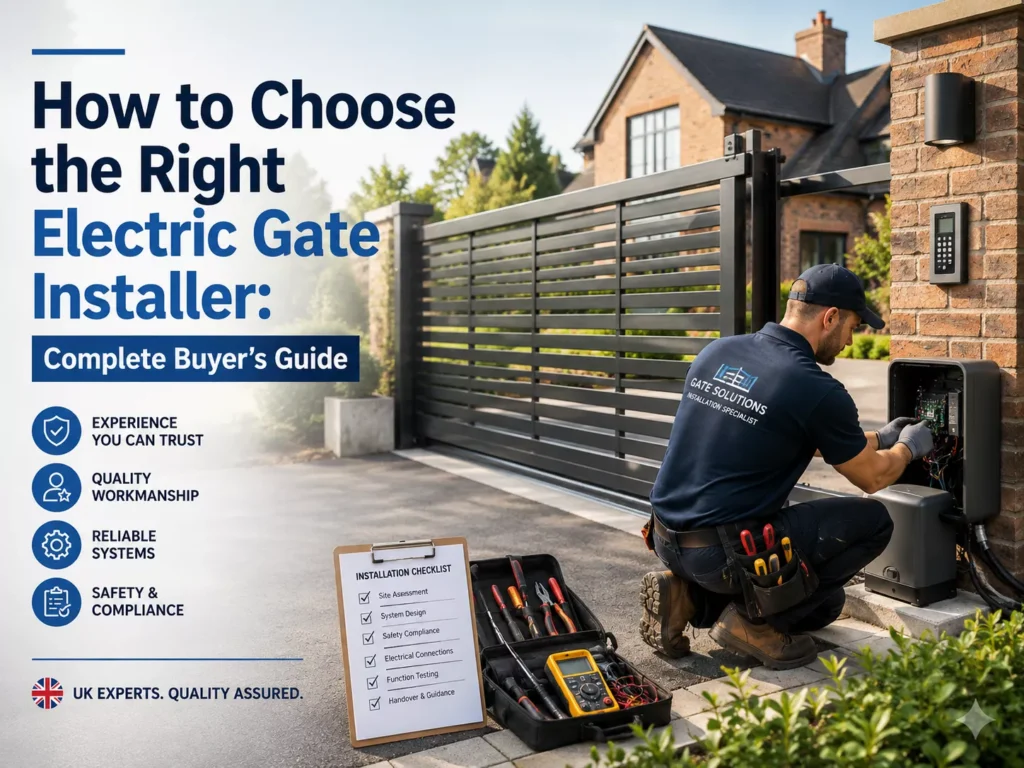 Right Electric Gate Installer