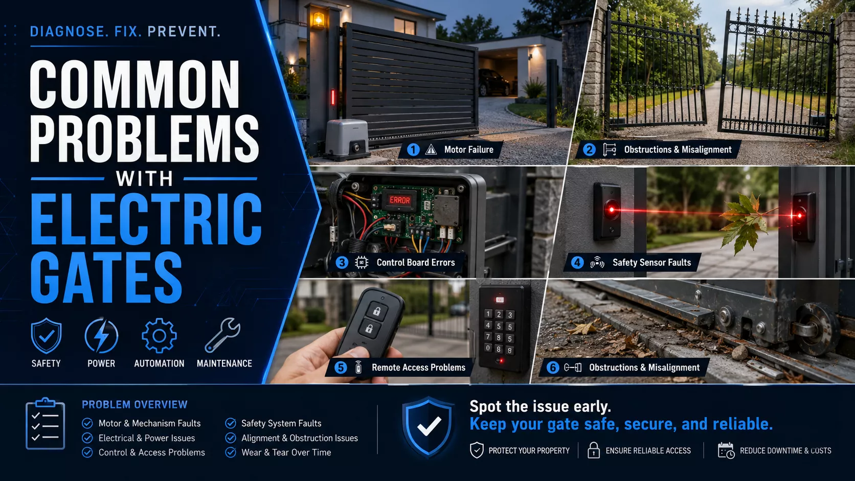 Common Problems with Electric Gates