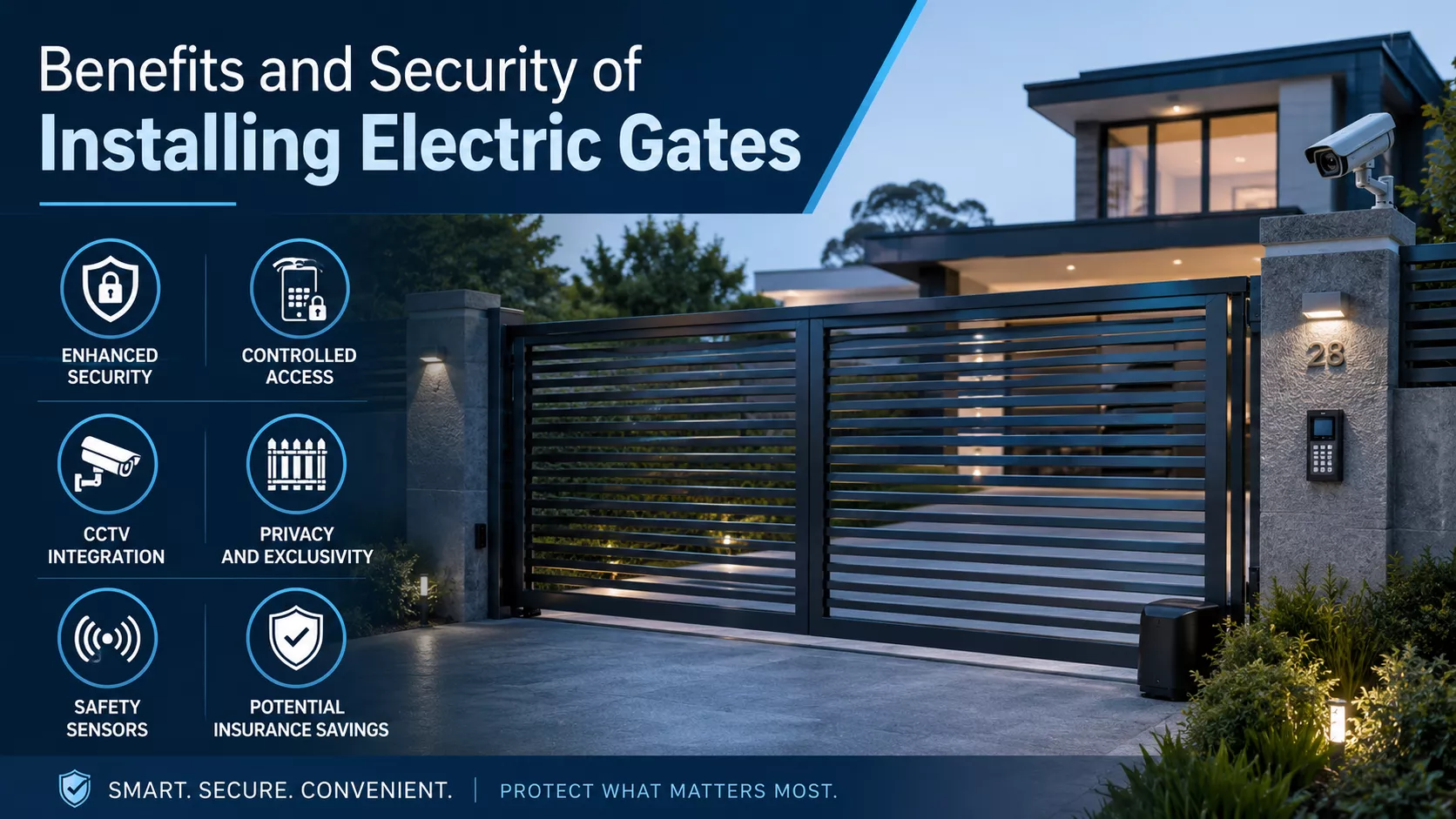 Benefits and Security of Installing Electric Gates